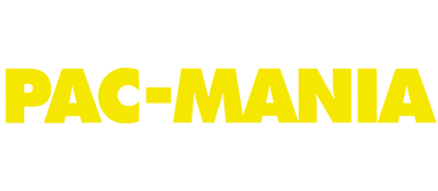 Pac-Mania logo for Sega Genesis